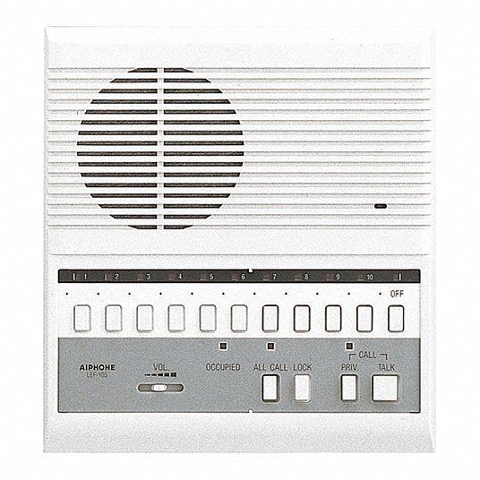 Call Audio Master Station, For Use With LE Series, 12V DC Power Source, 2 3/16 in Height (In.)