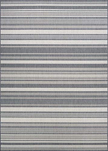 Couristan Recife Gazebo Stripe Indoor/Outdoor Area Rug, 8'6