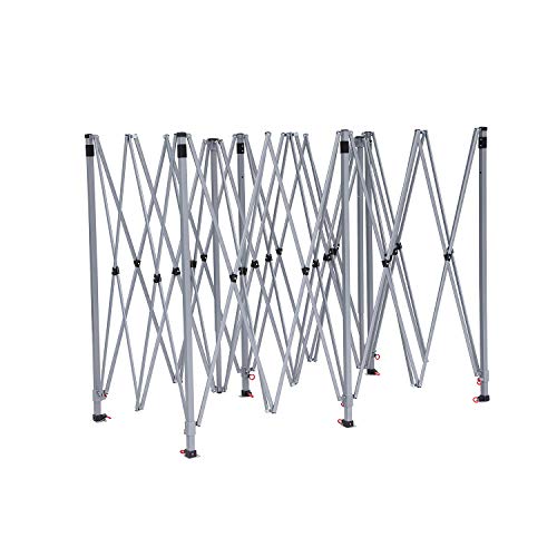 10x20 Ft Pop up Canopy Party Wedding Gazebo Tent Shelter with Removable Side Walls White