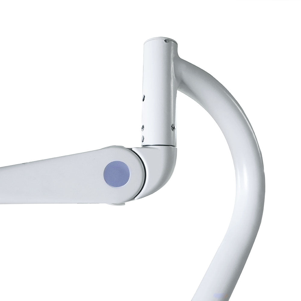 Phillips Safety Round Arm Overhead Lead Acrylic (0.5mmPbEq) Mobile Barrier with Lead Curtain