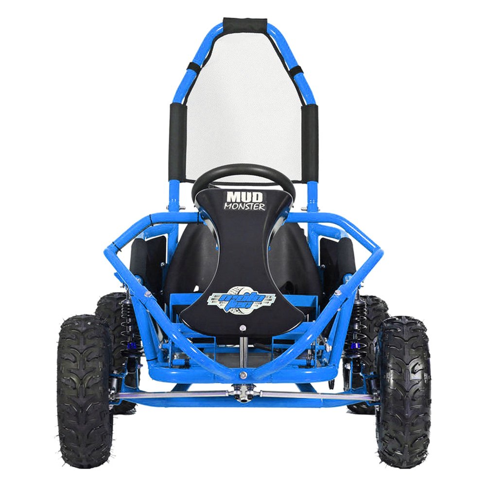 MotoTec Mud Monster Full Suspension Gas Powered 98cc Kids Go Kart