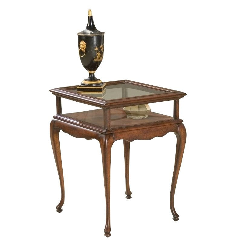 Curio Table in Plantation Cherry