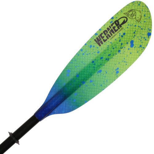 Werner Camano Hooked Straight Shaft Fishing Kayak Paddle