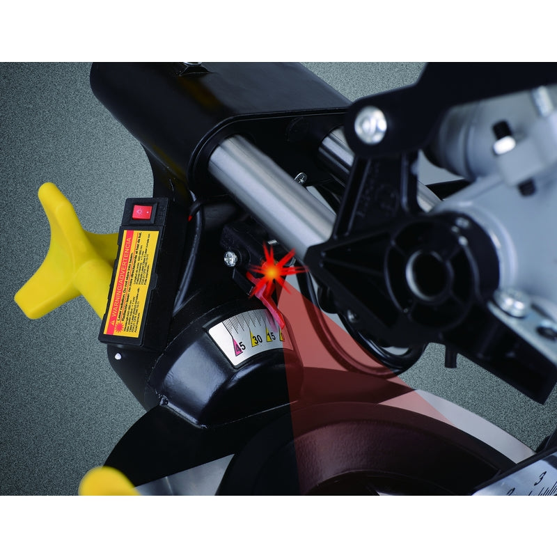 Steel Grip  10 in. Corded  Compound Miter Saw  Bare Tool  15 amps 5,300 rpm