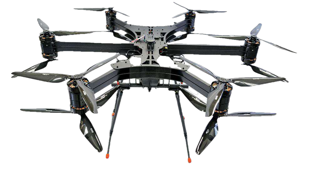 xFold Dragon x12 RTF U11 Drone 12 Propellers U11 Motor for Heavy Winds Combo New