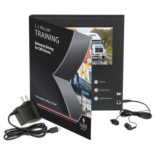 JJ Keller Defensive Driving for CMV Drivers Video Training Book