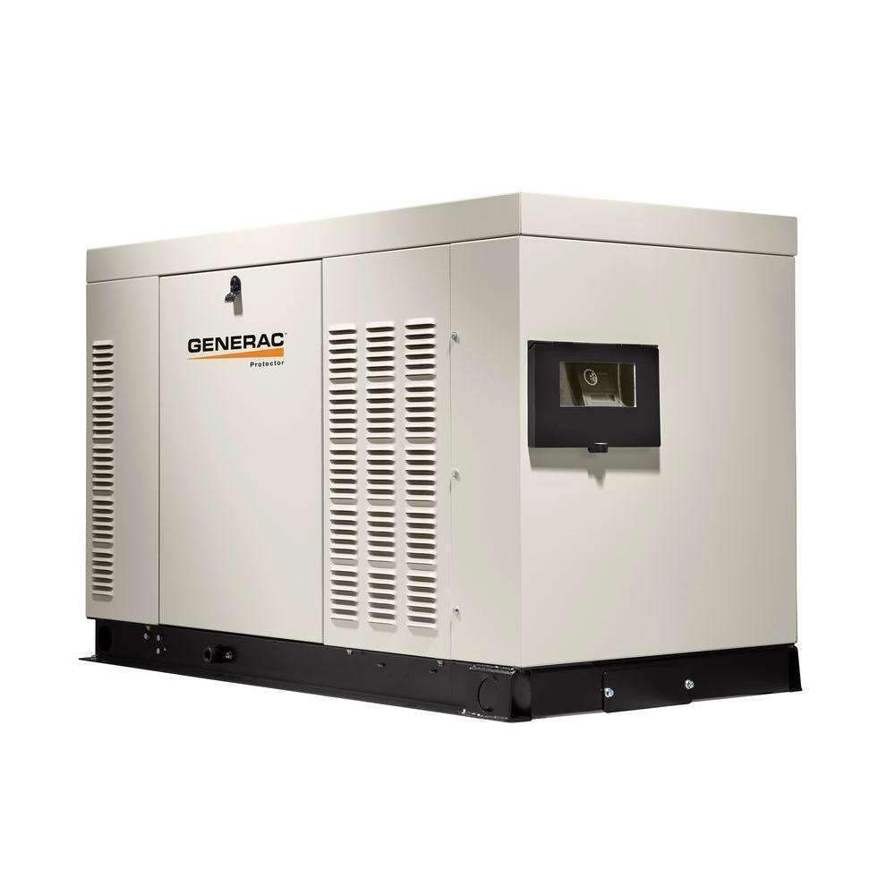 Generac Protector 45kW RG04524GNSX Liquid Cooled 3 Phase 120/208V LP/NG Standby Generator New