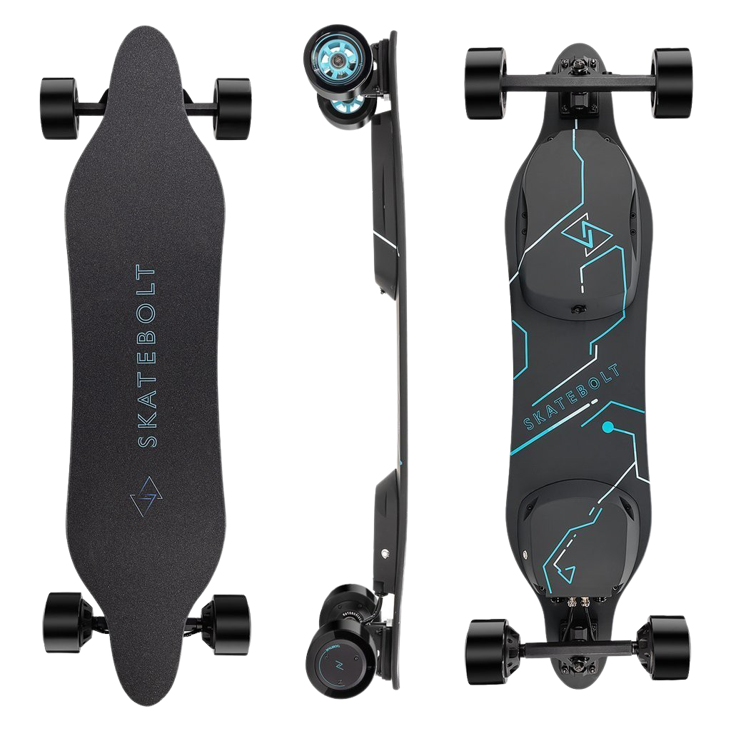 Skatebolt Breeze II 28 MPH Dual 450W Electric Skateboard New