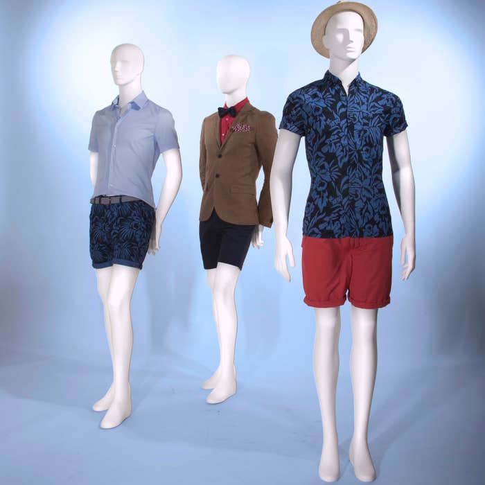 Econoco Male-Oval Head Facing Straight, Arms at Side