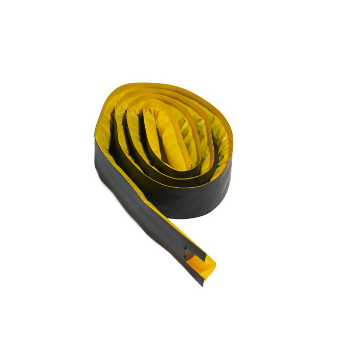 Justrite Make-A-Berm, Straight Section, 4 Inch - 6 inch High X 5 Feet Long, 2 Per Box