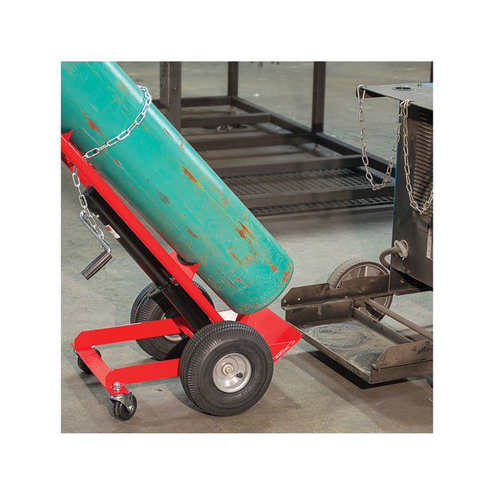 Justrite Lift-And-Load Single Cylinder Hand Truck
