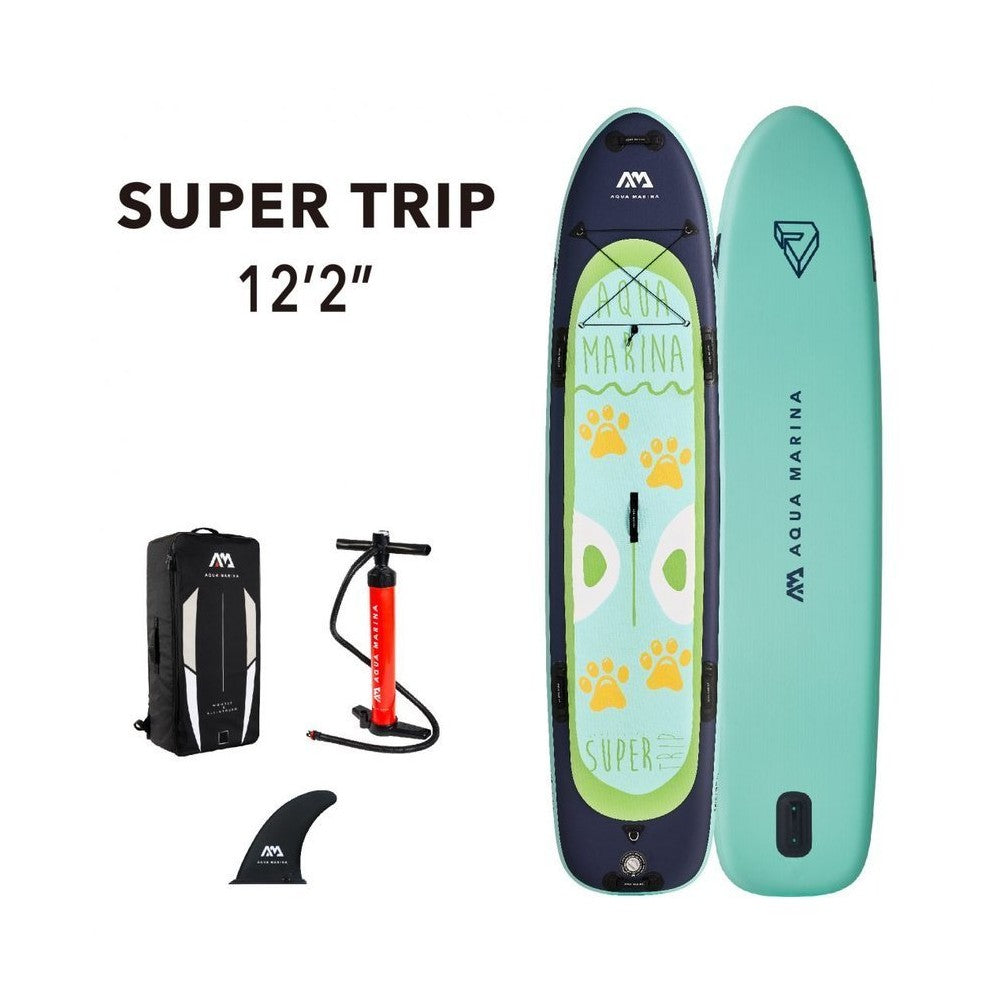 Aqua Marina Super Trip Stand Up 12'2 Inflatable Paddle Board