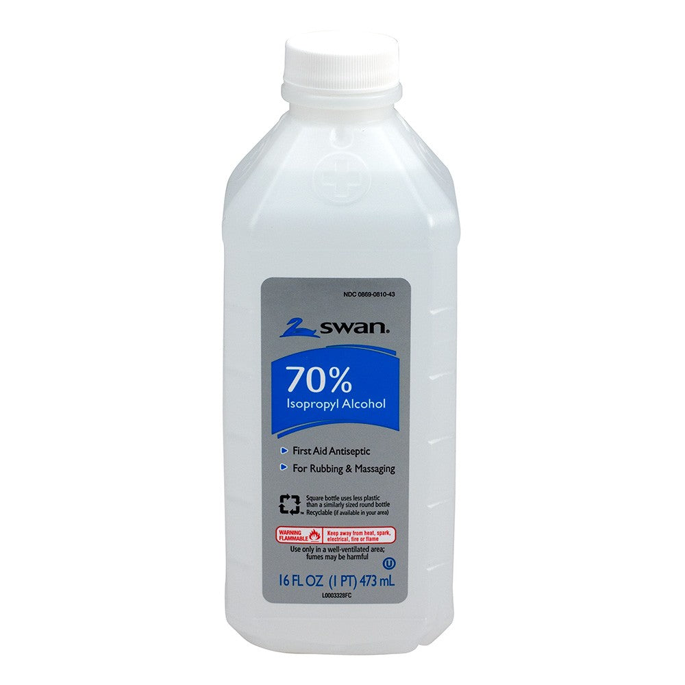First Aid Only Alcohol, 70% Isopropyl, 16 oz. Bottle (36 per order)