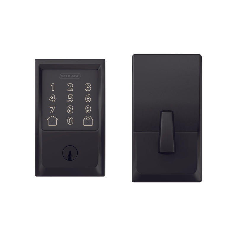 Schlage Encode Matte Black Metal Wifi Deadbolt