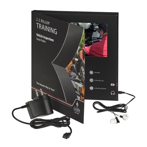 JJ Keller Vehicle Inspections: Tractor Trailers – Video Training Book