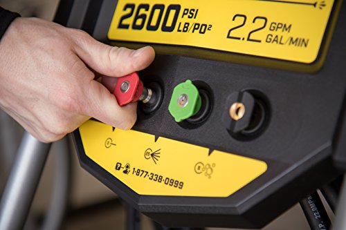 Champion 2600-PSI 2.2-GPM Dolly-Style Gas Pressure Washer