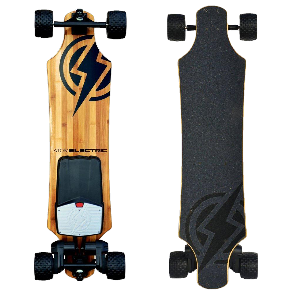 Atom B18-DX (2-in-1) All Terrain Longboard Electric Skateboard 180Wh Lithium Battery 1800W Dual Motors New
