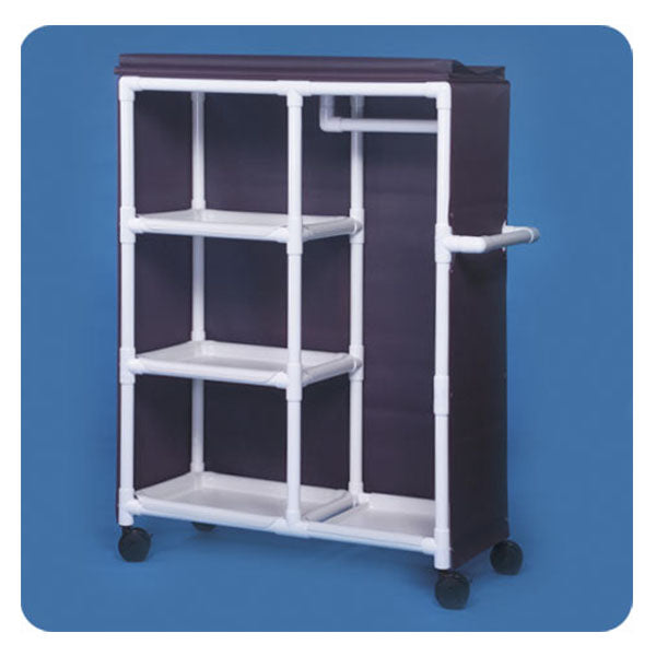 IPU Garment Rack with Shelves