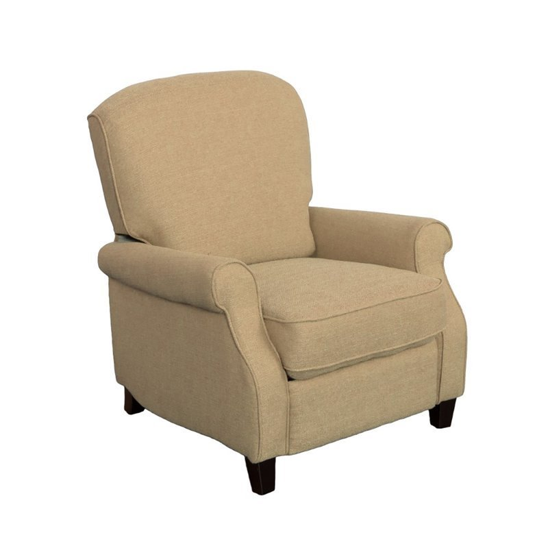 Fabric Recliner in Beige