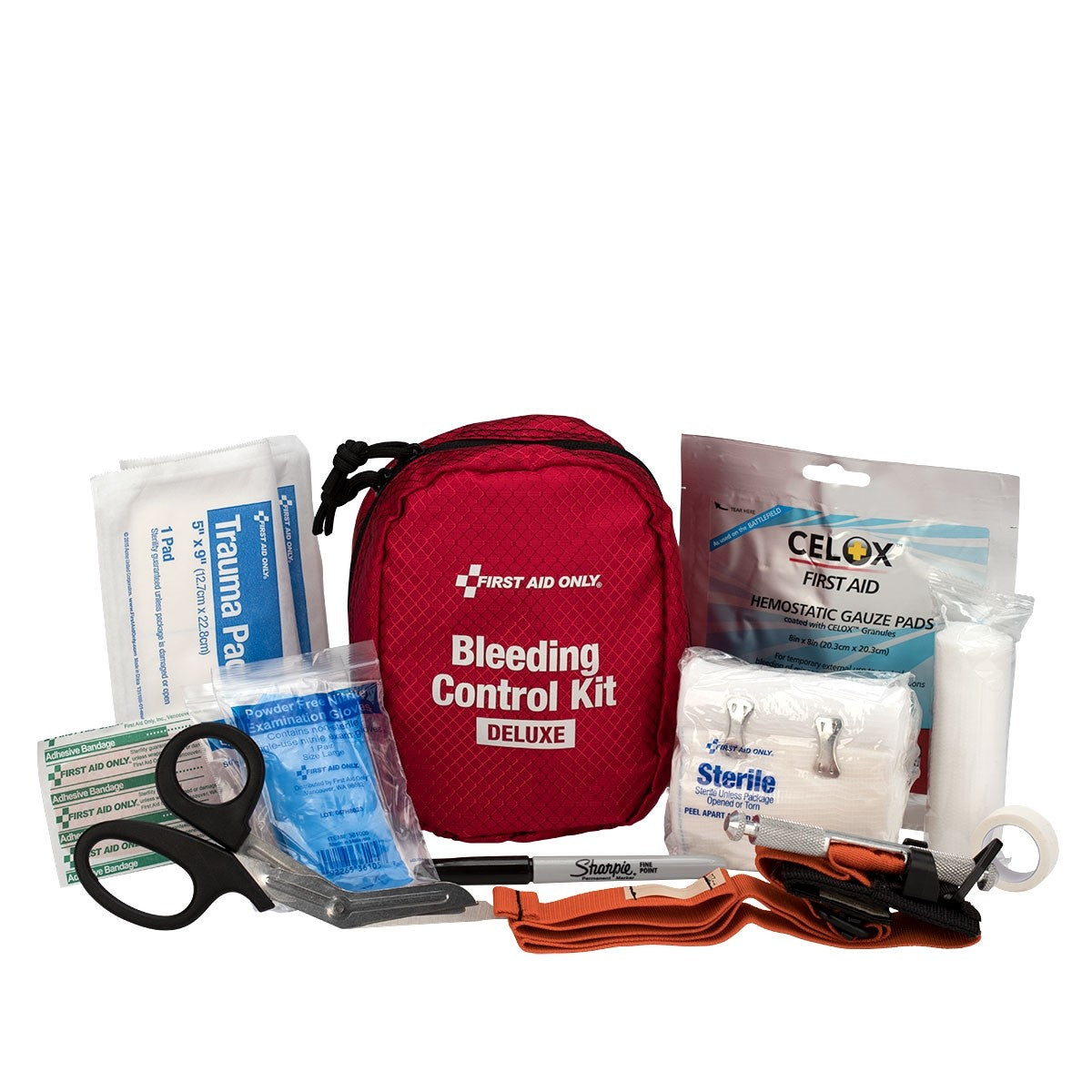 First Aid Only Bleeding Control Kit, Deluxe (2 per order)