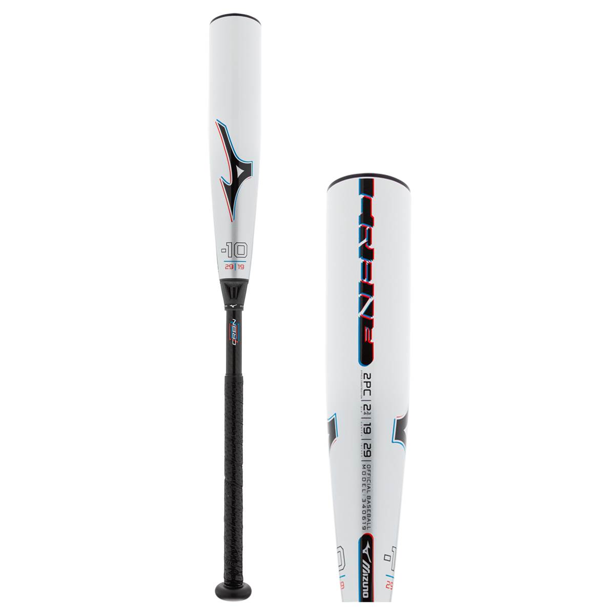 2022 Mizuno CRBN2 -10 USSSA Baseball Bat: B22-CRBN210