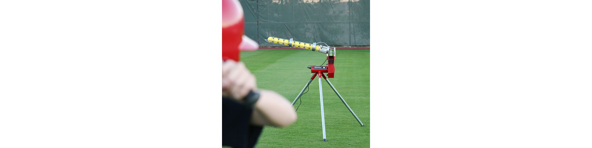 Heater Baseball/Softball Combo Pitching Machine w/ Feeder