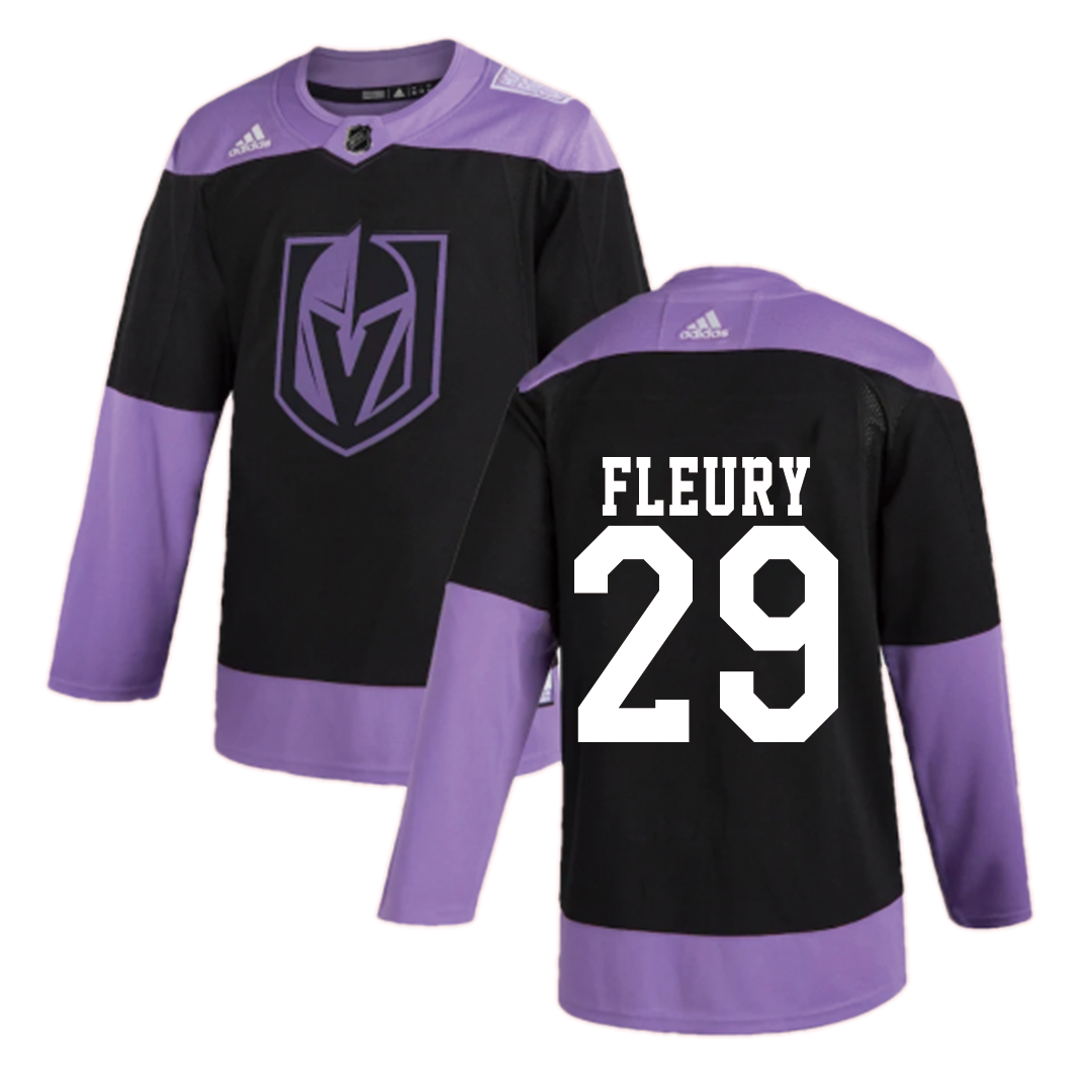 Men Vegas Golden Knights Marc-Andr&eacute; Fleury #29 NHL Jersey