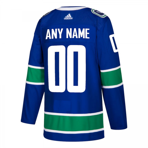 Men Vancouver Canucks Custom NHL Jersey