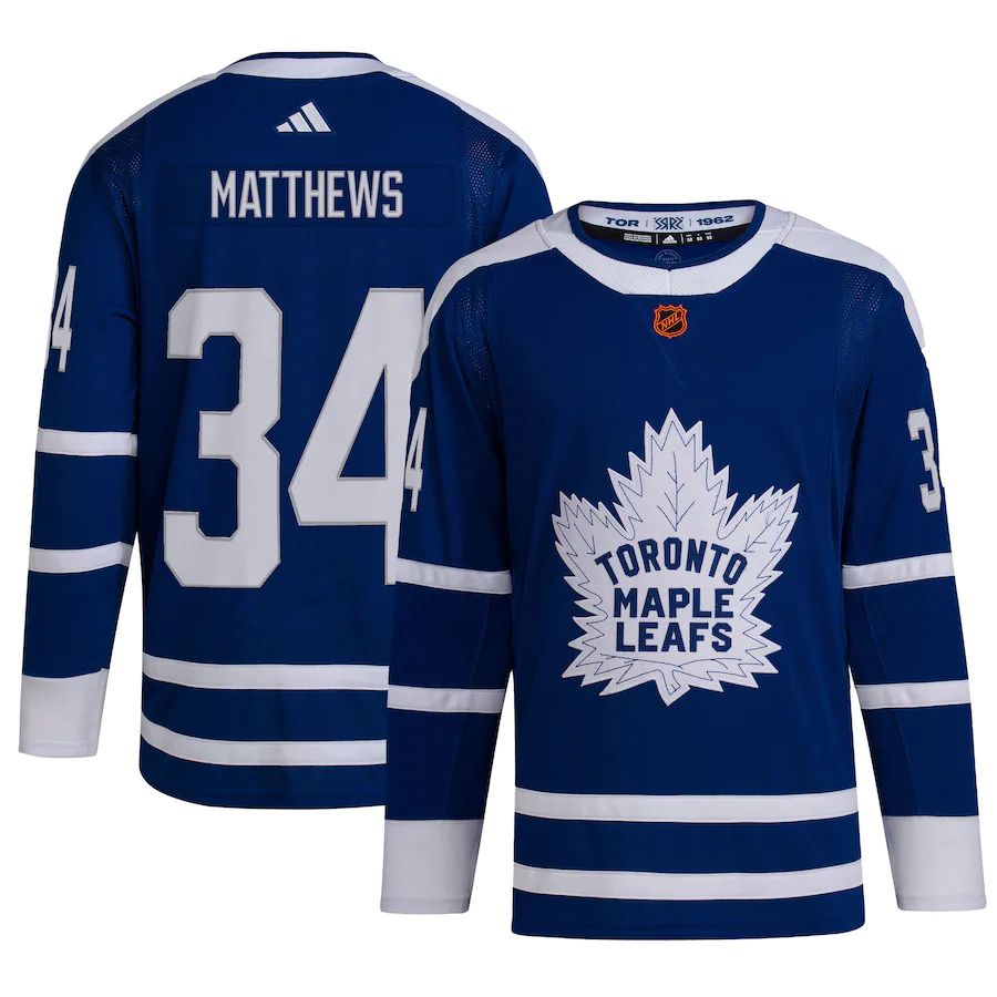 Men Toronto Maple Leafs Auston Matthews #34 2022/23 NHL Jersey