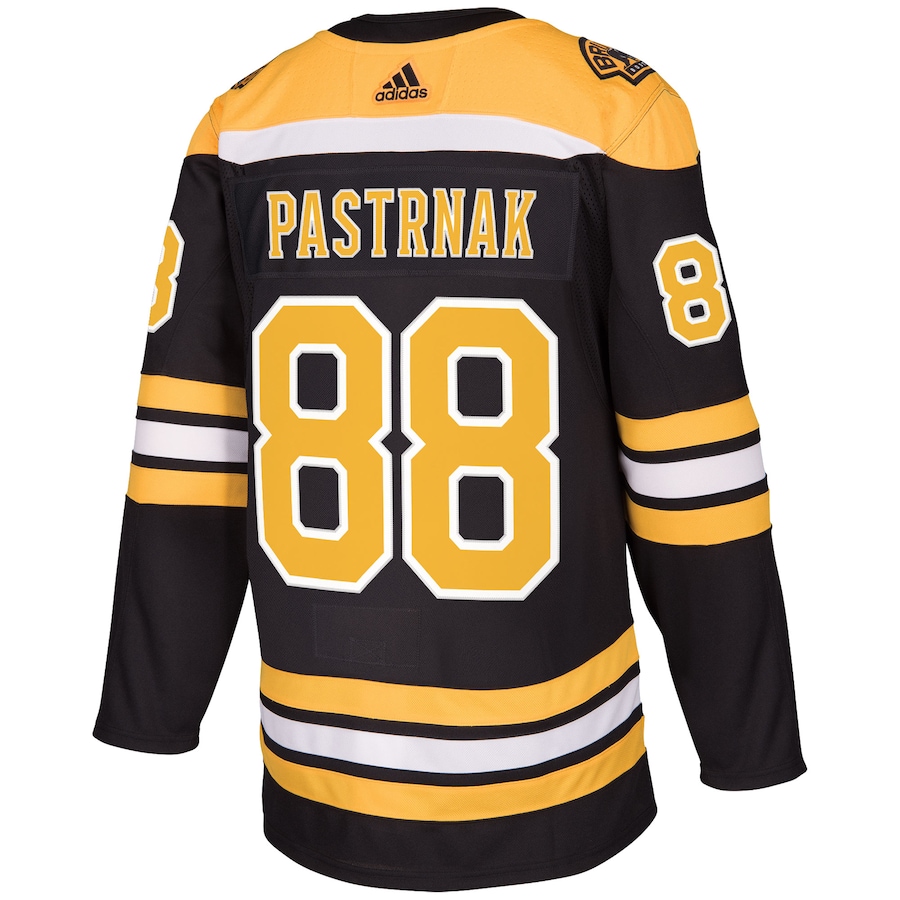 Men Boston Bruins Pastrnak #88 NHL Jersey
