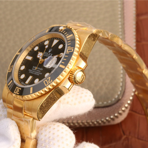 Submariner Date Black Dial Yellow Gold 41mm