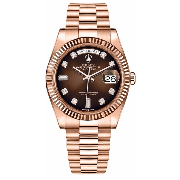 Day-Date Brown Ombre Dial 36mm