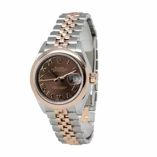 Rolex Datejust 279161-0009 Steel & Everose Gold Automatic Chocolate Dial Jubilee Replica