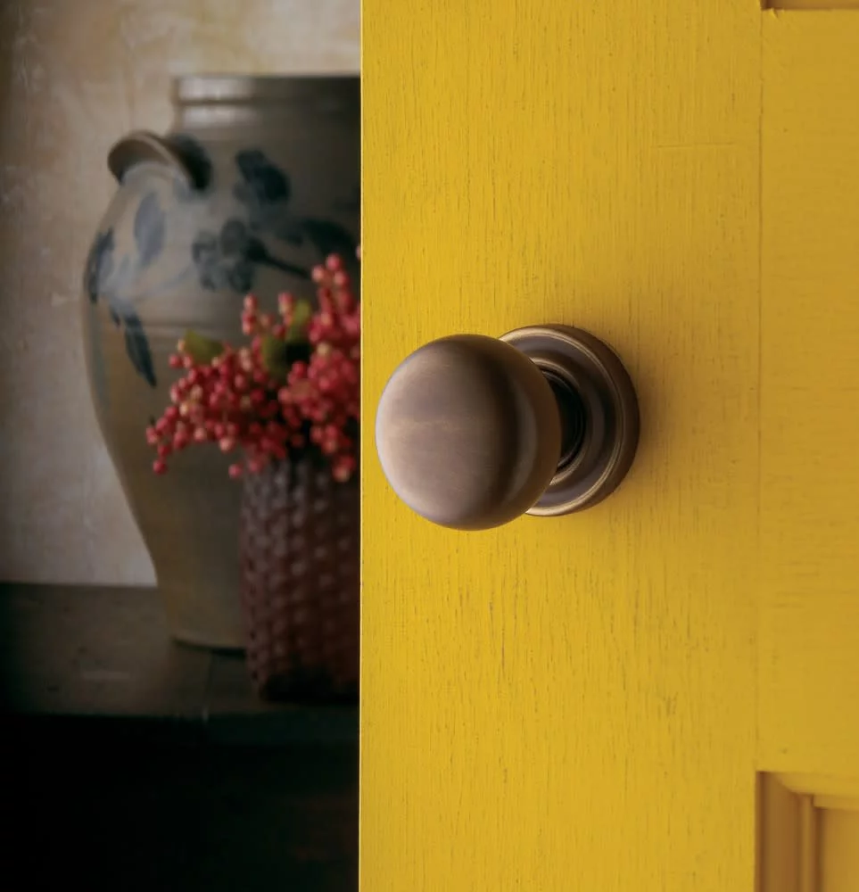 Baldwin 5030055MR Polished Nickel Estate Knobs without Rosettes