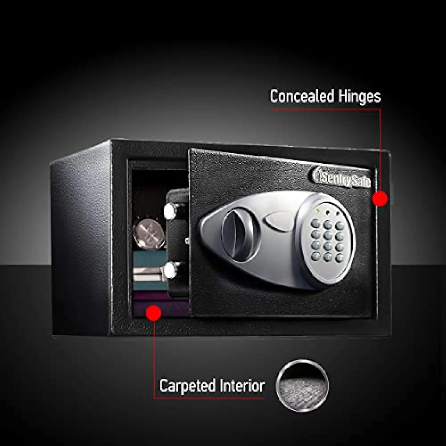 Small Security Safe with Electronic Lock