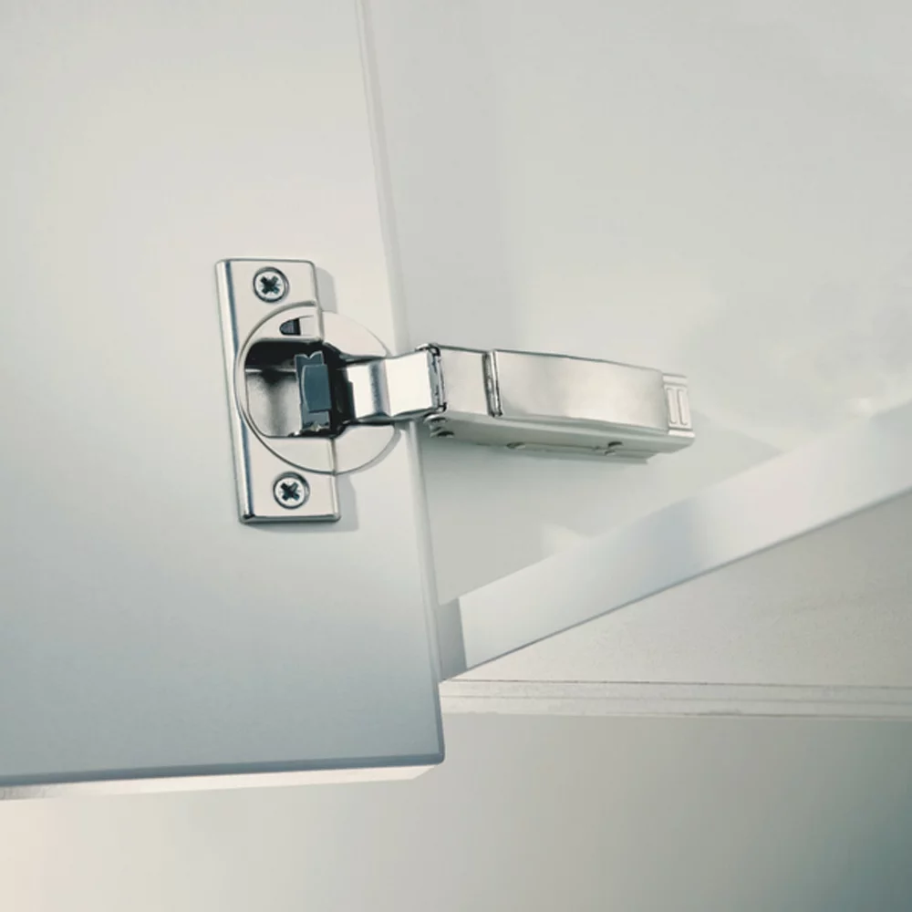 Blum 25-Pack 110 Degree Straight Arm Clip Top Blumotion Overlay INSERTA Soft Close Cabinet Hinge