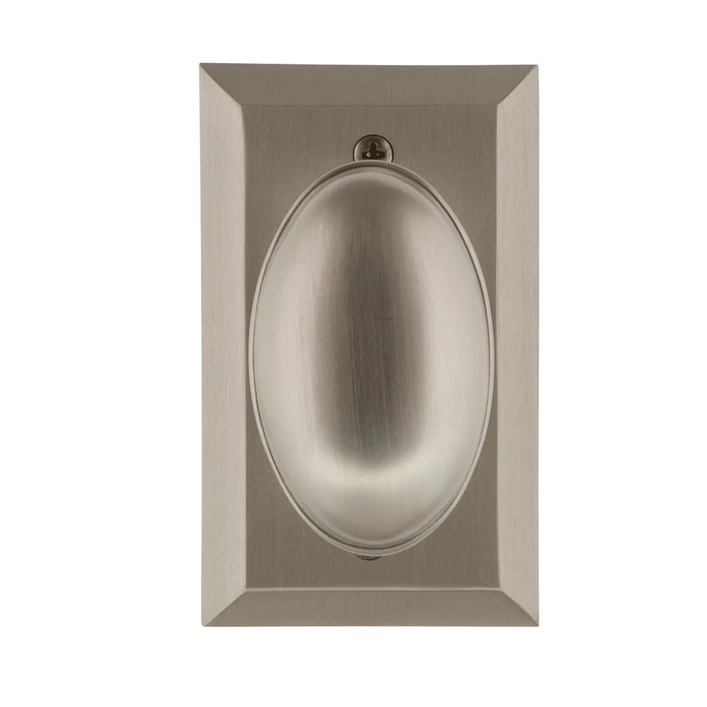 Nostalgic Warehouse Stuhom_Prv_238_Nk Homestead Solid Brass Privacy Door Knob Set - Brass