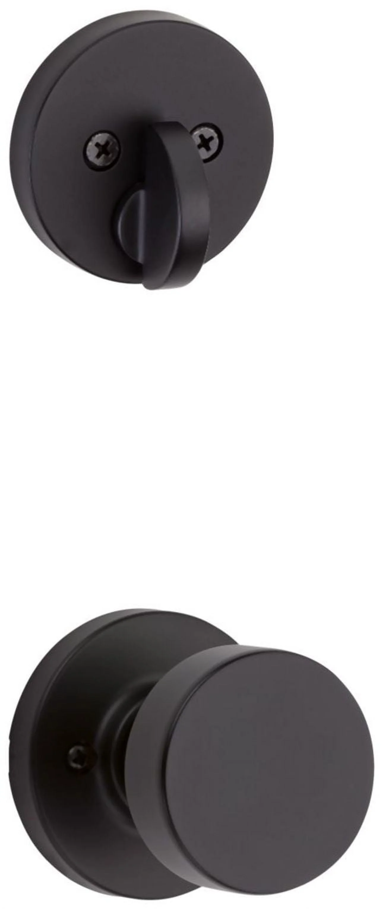 818PGHXPSK RDT 514 SMT CP Prague Handleset with Pismo - Matte Black