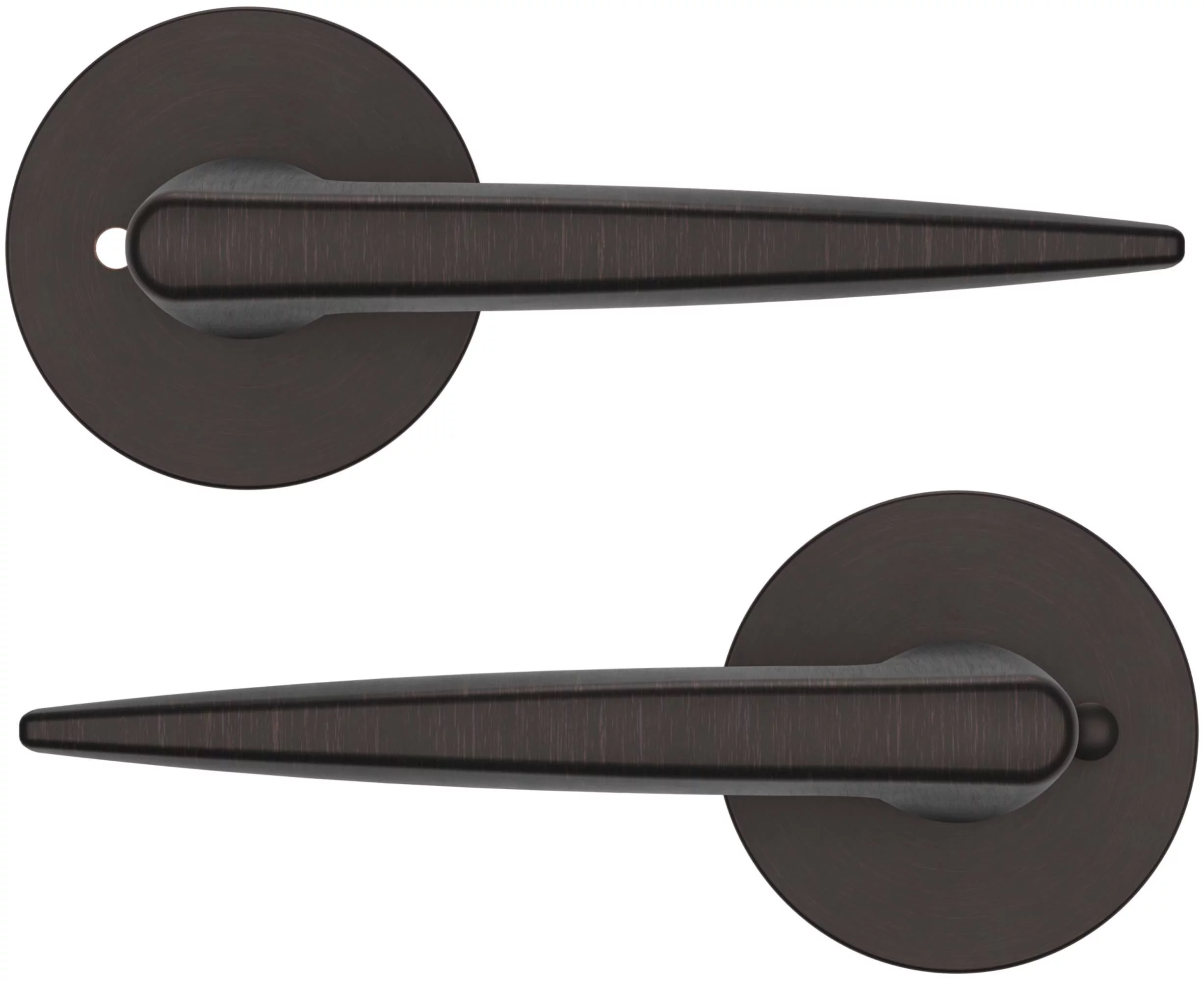 Baldwin 5166.Priv 5166 Privacy Door Lever Set - Black