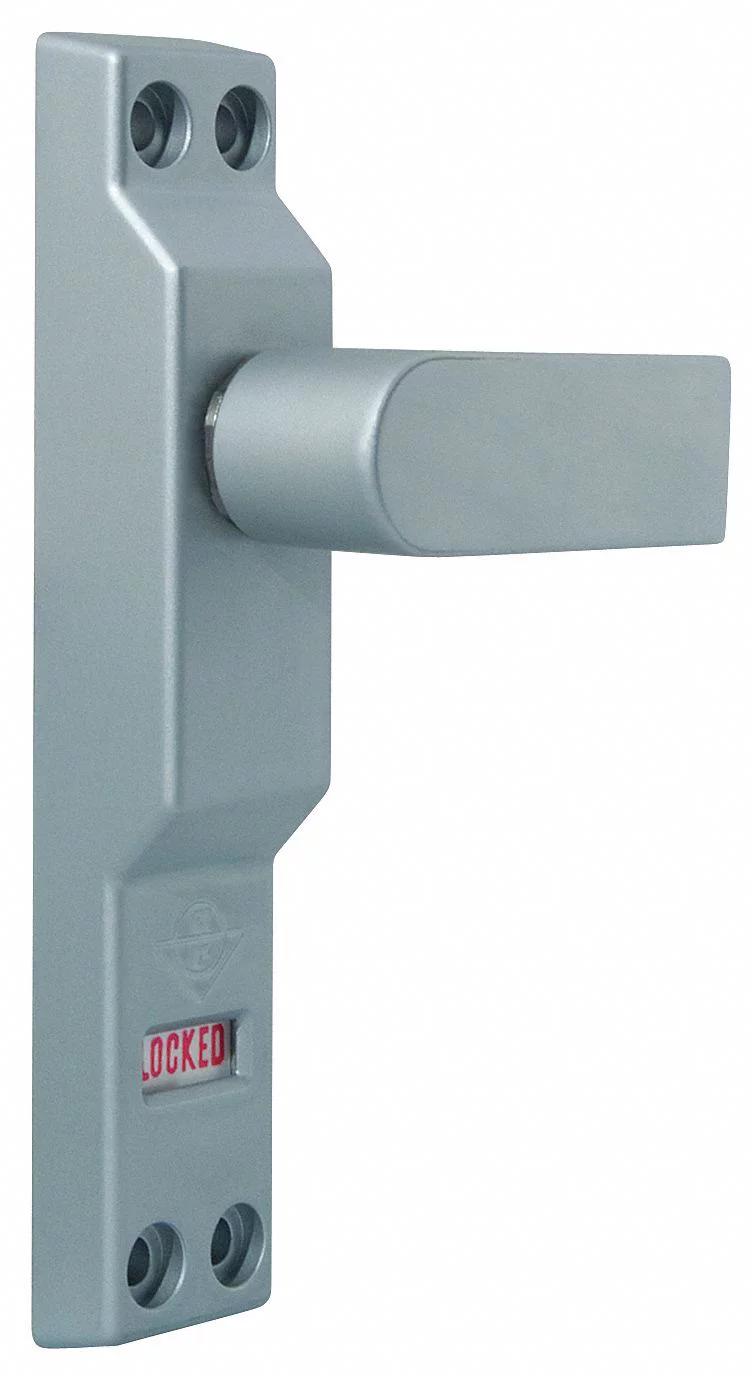 Adams Rite Deadbolt,HD,Satin Chrome 4550L-01-130