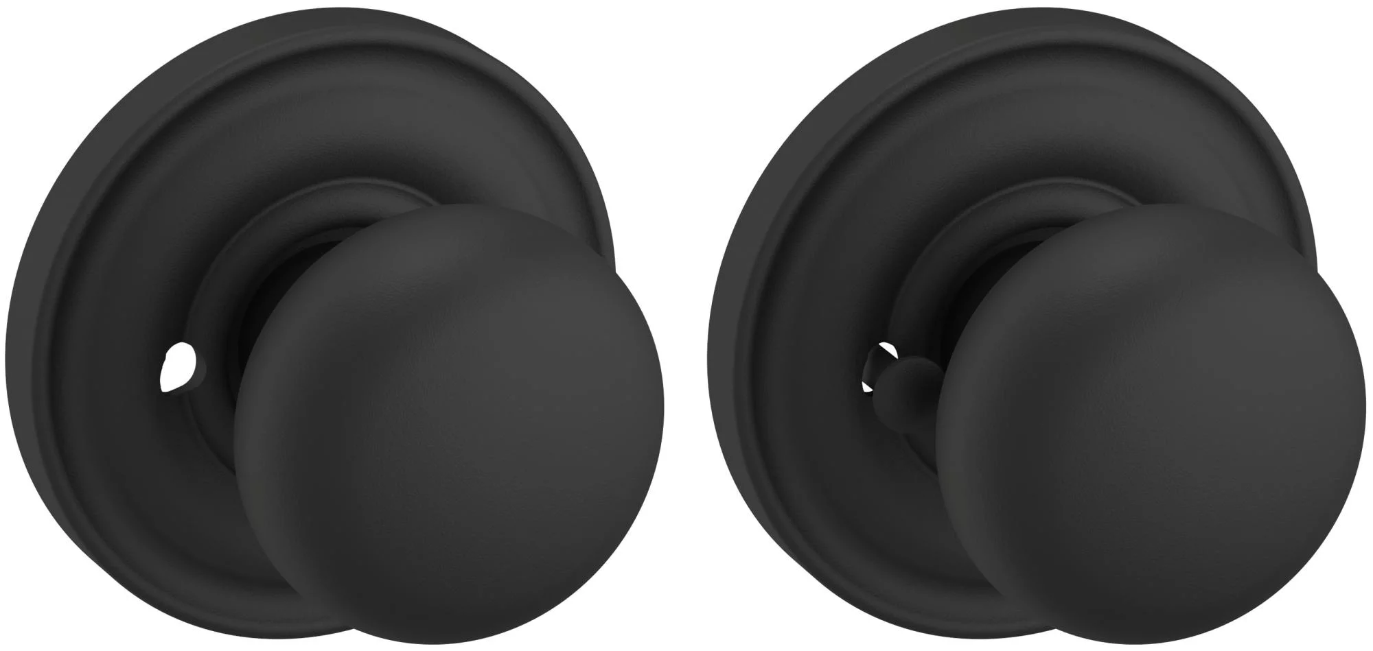 Baldwin 5030.Priv 5030 Privacy Door Knob Set - Black
