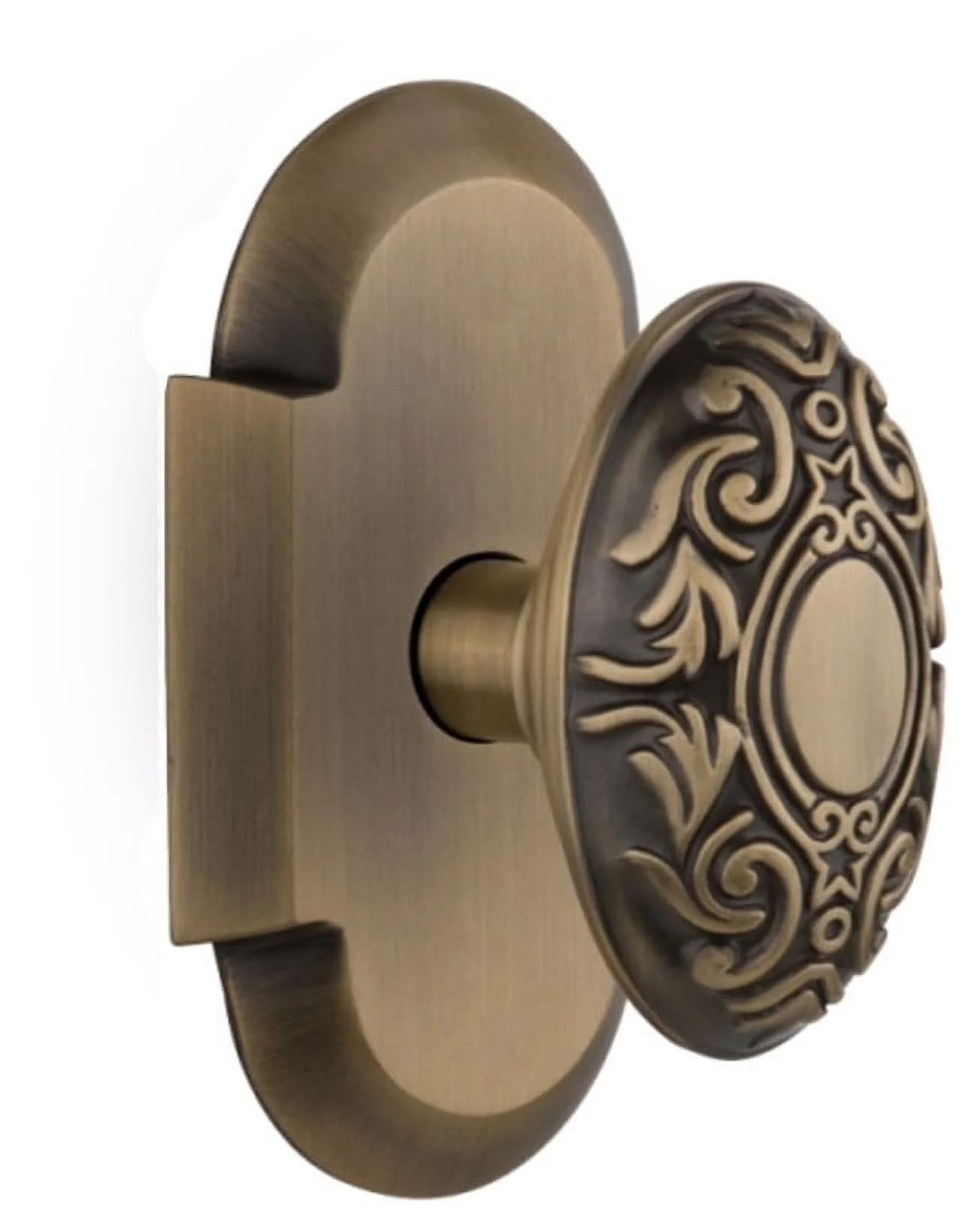 Nostalgic Warehouse Victorian Door Knob with Cottage Plate