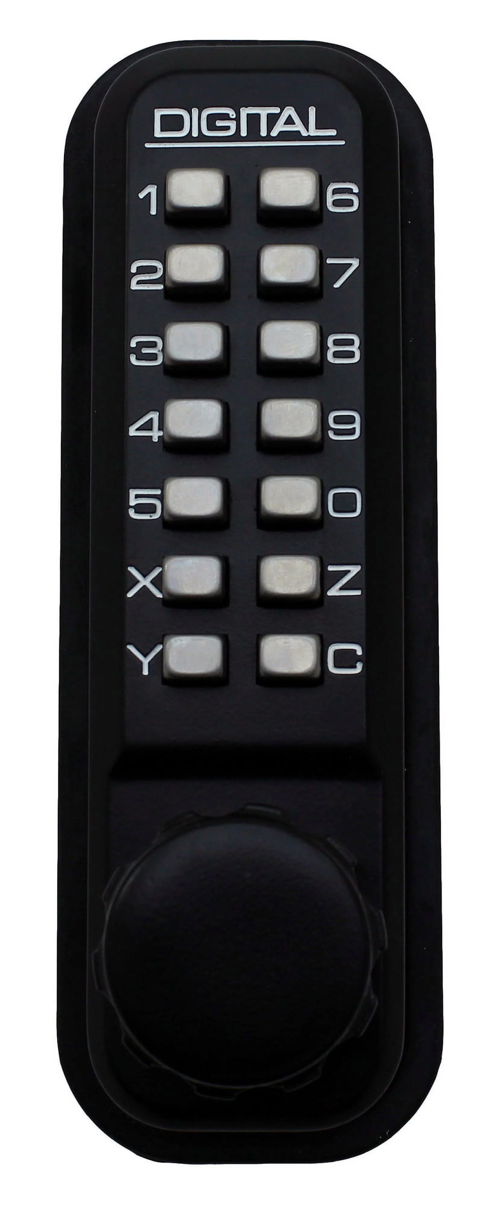 Lockey 2210-BB-DC Mechanical Keyless Deadbolt Double Sided Combination - Bright Brass