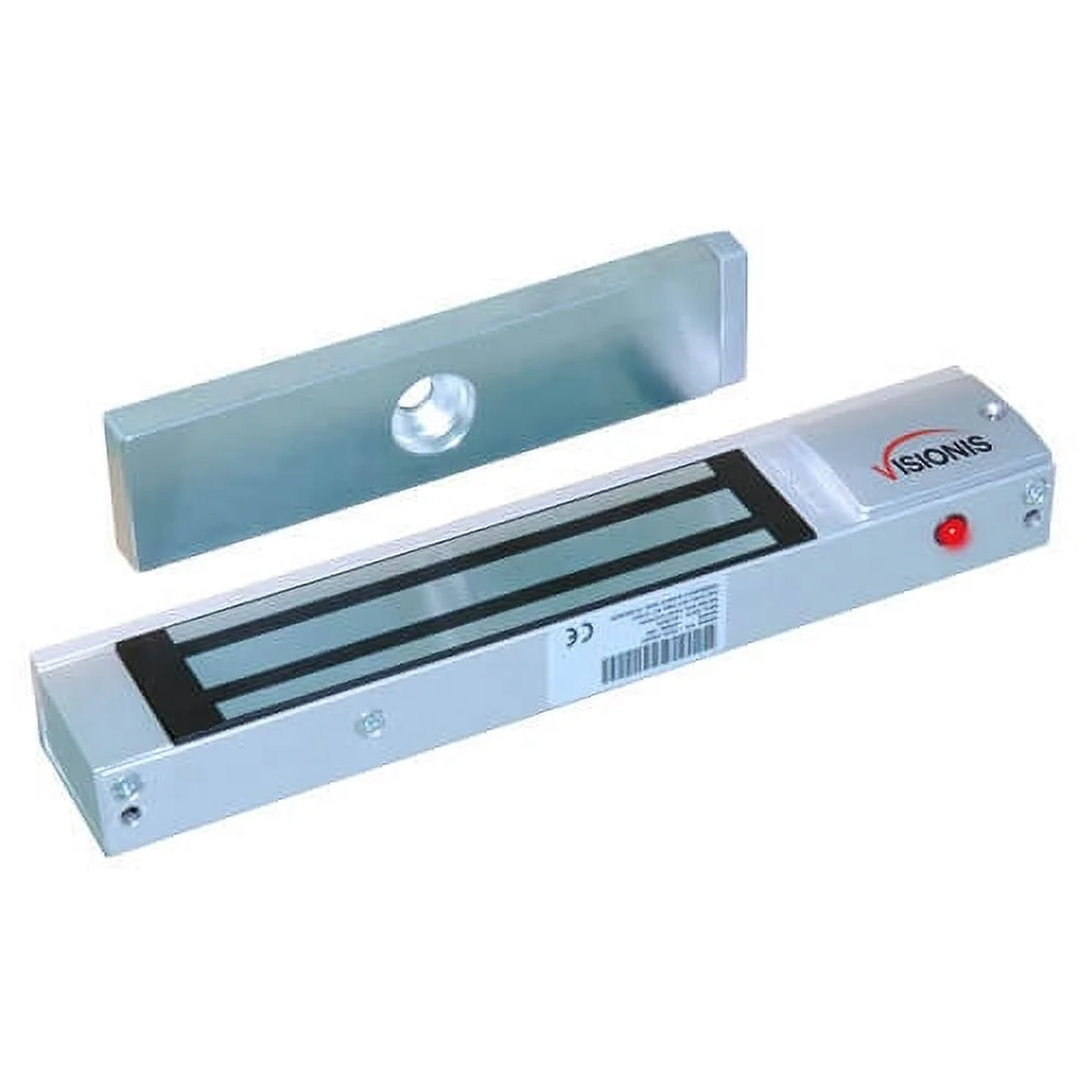 FPC-5206-VS One Door Access Control Outswinging Door 300lbs Electromagnetic Lock with Visionis Wireless Receiver and Remote and Smartphone Controlled WIFI Kit