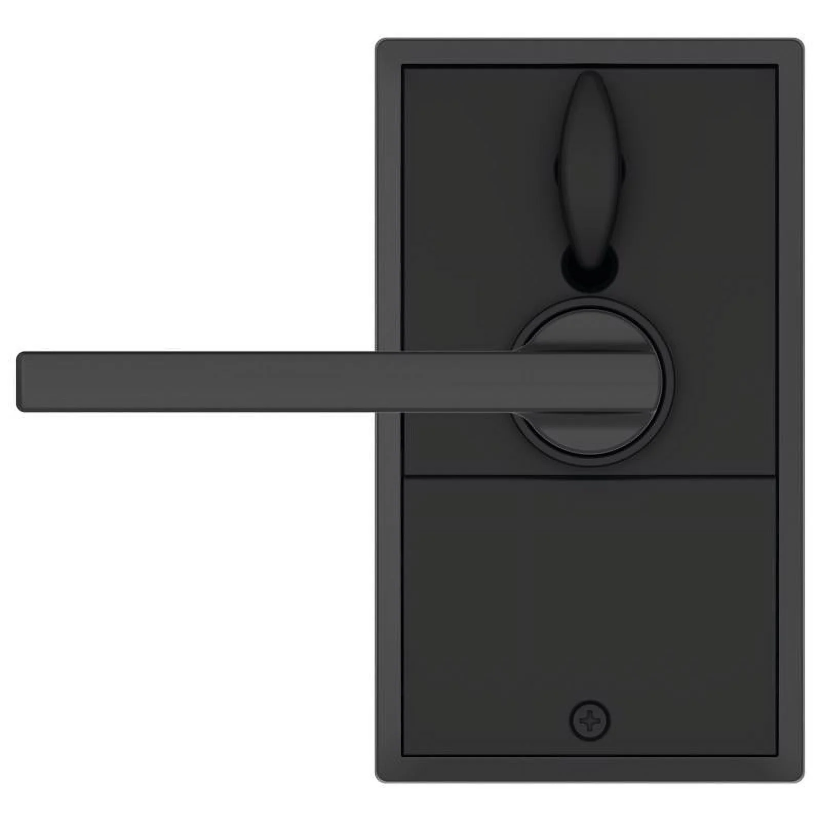 Schlage Matte Black Metal Touchscreen Lever