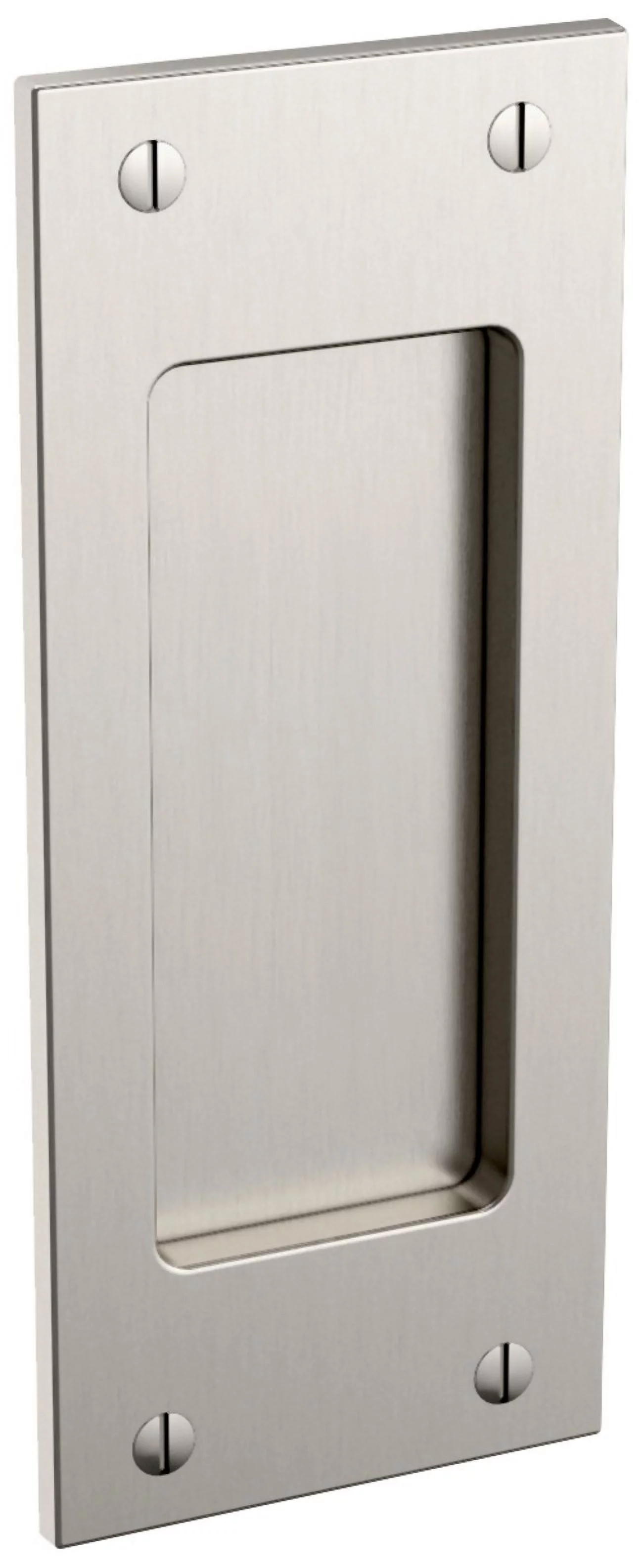 Baldwin PD006056PS Passage Pass Trim Small Santa Monica Pocket Door - Satin Nickel Lifetime Finish