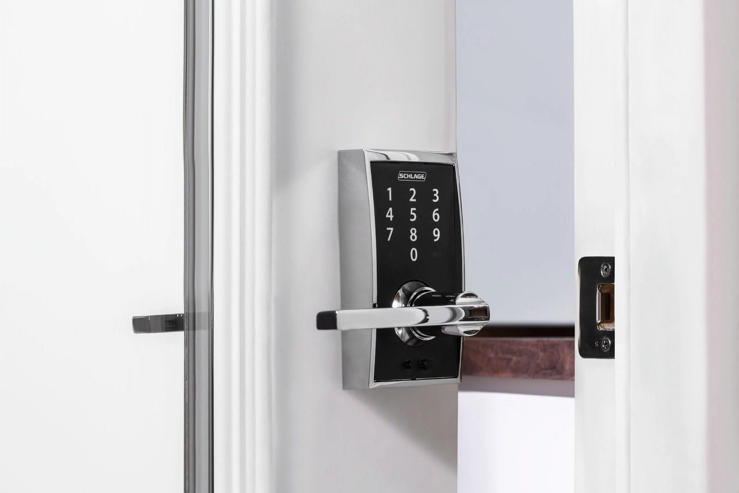 Schlage Fe695-Cen-Lat Century Touch Entry Leverset - Chrome