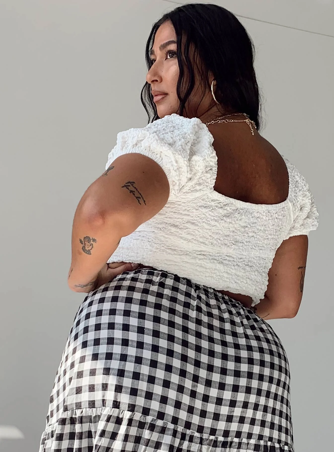 Patrea Top White Curve