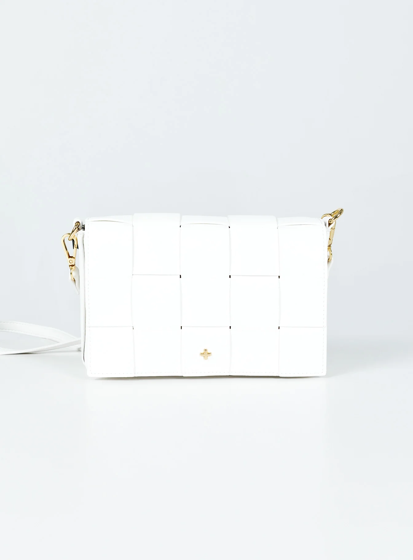 Peta & Jain Cobain Crossbody Bag White