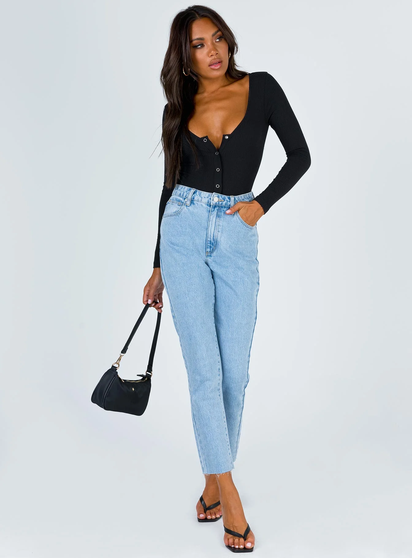 Downtown Drifter Bodysuit Black